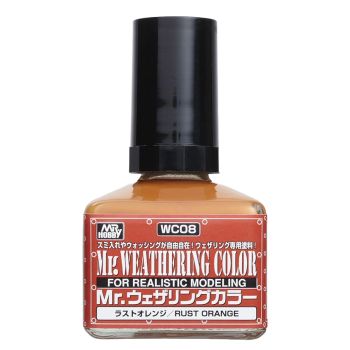 Mr. Hobby - WEATHERING COLOR RUST ORANGE (40ML) (?/25) *