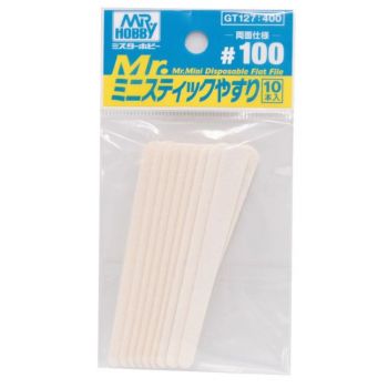 Mr. Hobby - MR. MINI DISPOSABLE FLAT FILE #100 GT-127