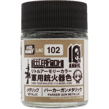 Mr. Hobby - LITTLE ARMORY COLOR (18ML) PARKER GUN METALLIC (?/25) *
