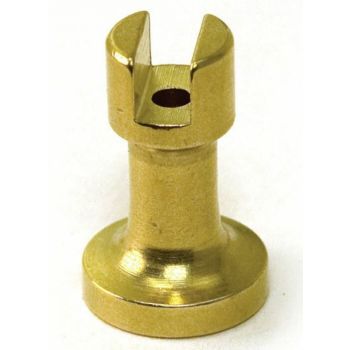 Modelexpo - Pedestal Brass 1" 25mm 5/32" Slot (?/22) *mx-ms0811