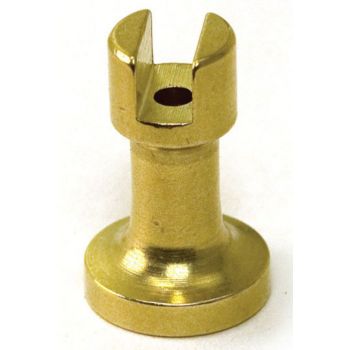 Modelexpo - Pedestal Brass 1-1/8" 28mm 3/16" Slot (?/22) *mx-ms0812