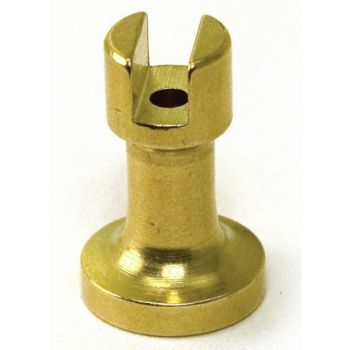 Modelexpo - Pedestal Brass 1-3/8" 35mm 3/16 Slot (?/22) *mx-ms0813