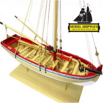 Modelexpo - 1:48 Model Shipways 18th Century Longboatmx-ms1457
