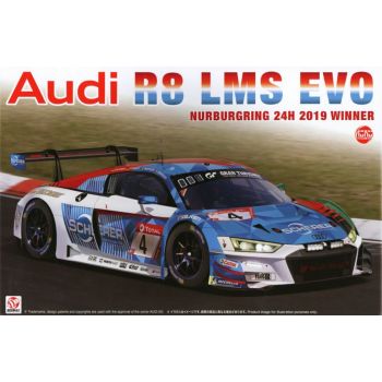 Nunu models - 1/24 AUDI R8 LMS GT3 EVO WINNER 24H NURBURGRING 2019