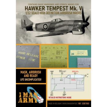 1ManArmy - 1/32 HAWKER TEMPEST MKV RAF ALL BRANDS