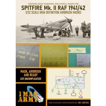 1ManArmy - 1/32 SPITFIRE MKI/II RAF 1941/42 ALL BRANDS
