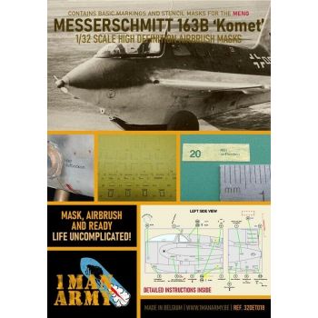 1ManArmy - 1/32 MESSERSCHMITT 163B KOMET MENG