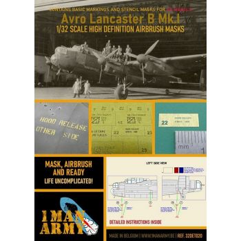 1ManArmy - 1/32 AVRO LANCASTER B MK.I HKM