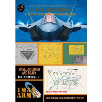 1ManArmy - 1/32 LOCKHEED MARTIN F-35 A LIGHTNING II (ITALERI)