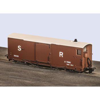 PECO - LenB GLT 8 TON BOGIE GOODS BRAKE SR VAN, BROWN LIVERY