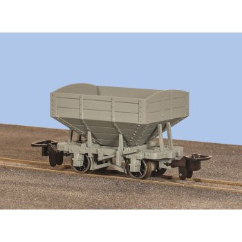 PECO - SNAILBEACH HOPPER WAGON, UNLETTERED GREY