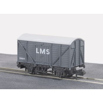 PECO - BOX VAN, STANDARD TYPE, LMS, LIGHT GREY