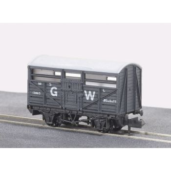 PECO - CATTLE TRUCK, GW, DARK GREY