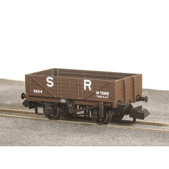 PECO - 9FT 5 PLANK OPEN WAGON, SR, BROWN