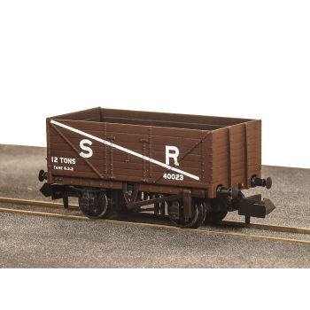 PECO - 9FT 7 PLLANK OPEN WAGON, SR, BROWN