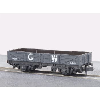 PECO - TUBE WAGON, GW, DARK GREY