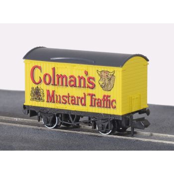 PECO - BOX VAN, REFRIGERATOR TYPE, COLMANS, YELLOW