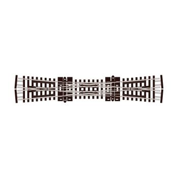 Peco - 1/160 CROSSING DOUBLE SLIP 154MM