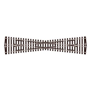 Peco - 1/76 CROSSING LONG CROSSING 249MM