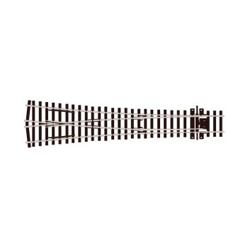 Peco - 1/76 TURNOUT 3 WAY ASYMMETRIC MEDIUM RADIUS 273MM