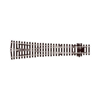 Peco - 1/76 TURNOUT Y LARGE RADIUS 220MM