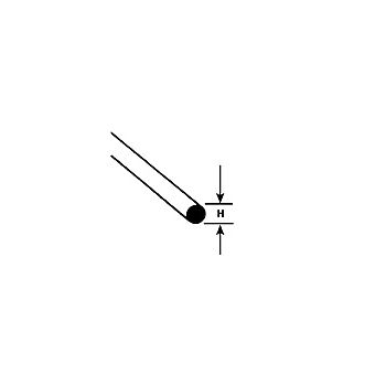 Plastruct - INSERT WIRE BRASS 1.5MM 375MM 10X MIW-2