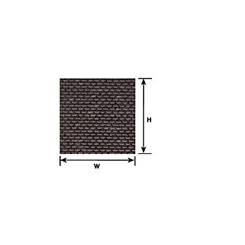 Plastruct - 1/100 SHEET ASPHALT SHINGLE GRAY 0.5x300x175MM 2X PS-112