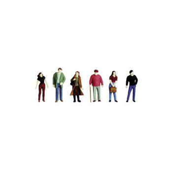 Plastruct - 1/100 FIGURE CITY STYLE A STYRENE WH. 18.7MM 2 SET SFI-100