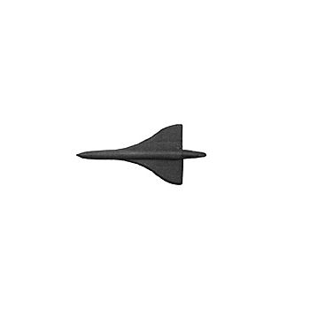 Plastruct - 1/500 AIRPLANE JET B POLY. 3.2x20.6x16.7MM 2X AIR-500B