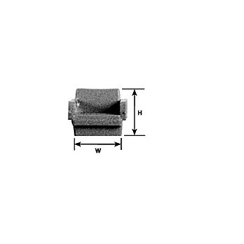 Plastruct - 1/48 LOUNGE CHAIR H STY. WH. 13.5x15.9MM 1X OLC-70