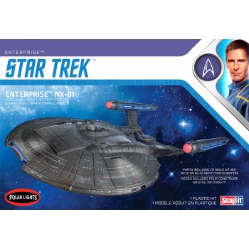 Polar Lights - 1/1000 STAR TREK NX-01 ENTERPRISE NX-01 SNAP