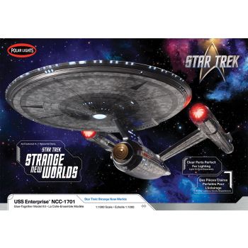 Polar Lights - 1/1000 STAR TREK NEW WORLDS USS ENTERPRISE (05/25) *