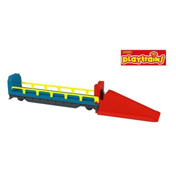 Playtrains - 1:76 Playtrains Car Transporter En Ramp (6/22) *pt-r9347