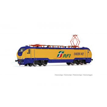 Rivarossi - Fs E-loc E402b Rfi Livery Yellow/blue Vi Dcc S (12/22) *riv-hr2905s