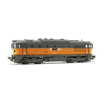 Rivarossi - AWT 4-AXLE DIESEL LOC CLASS D753.7 OR/GR V-VI DCC S (9/23) *