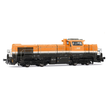 Rivarossi - 1/87 BASF, VOSSLOH DE 18, ORANGE/GREY, DCC SOUND (10/25)*
