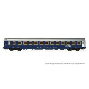 Rivarossi - Sbb Sleeping Coach Mu '64 Wmd Skirts Alu. Roof Iv (6/22) *riv-hr4334