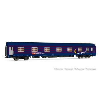 Rivarossi - Sbb Sleeping Coach Mu '68, Mond Und Sterne V (6/22) *riv-hr4335
