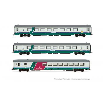 Rivarossi - FS 3-P IC 507/530 SILA TORINO-REGGIO C. I.C. PLUS (9/23) *