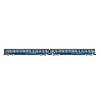 Rivarossi - 1/87 FS, 2-UNIT PACK Z1 INTERCITY NOTTE, EP. VI (10/25)*