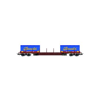 Rivarossi - FS 4-AXLE FL.WAGON RGS CONT. GRUPPO BERNARDINI V (12/23) *