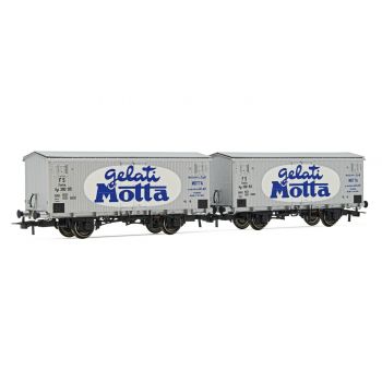 Rivarossi - FS 2-PS REFRIGERATED WAGON HGB GELATI MOTTA III (3/23) *