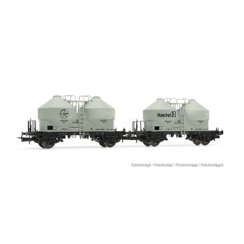 Rivarossi - DB 2-P OF 2-AXLE SILO WAGON UCS GREY HOCHST IV (12/23) *