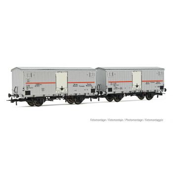Rivarossi - FS 2-P REF. WAGONS IFMS 2-AXLES OUT BRAKEMAN'S IV (12/23) *