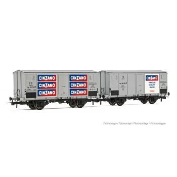 Rivarossi - FS 2-P REF. W.S HGB 2 AXLES MET.BODY CINZANO III (12/23) *