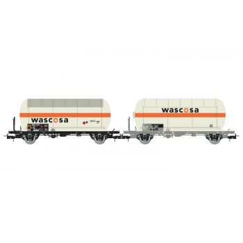 Rivarossi - SBB 2-P 2-AXLE GAS TANK WAGONS WASCOSA V (12/23) *
