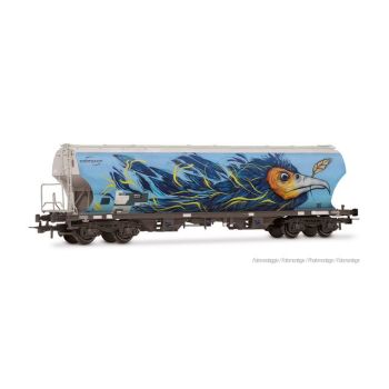 Rivarossi - 1/87 ERSA GRAANHOPPER “INTERFRACHT”, GRAFFITI, EP VI