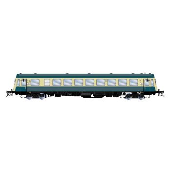 Rivarossi - 1/87 DB BR 627.0 DIESELSTEL BLAUW/BEIGE, EP IV