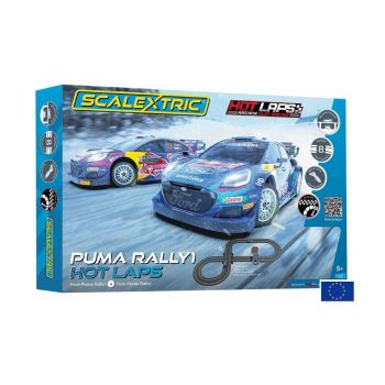 Scalextric - 1/32 SCALEXTRIC PUMA RALLY1 WRC HOT LAPS SET (9/24) *