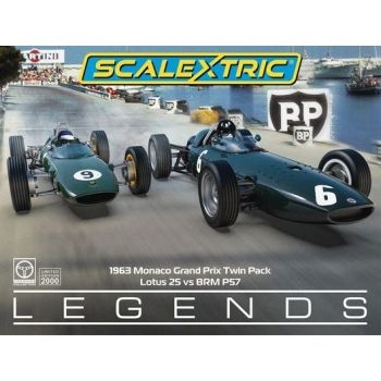 Scalextric - 1/32 1963 MONACO CARLO GRAND PRIX TWIN PACK (06/25) *